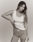 Rib Tank - White