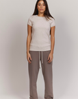 Cinnamon Rib Tee