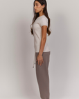 Cinnamon Rib Tee