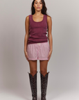 Lily Pink Stripe Shorts