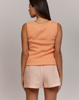 Apricot Stripe Shorts