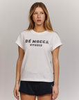 Dé campus tee - off white