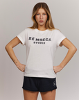 Dé campus tee - off white