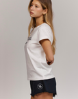 Dé campus tee - off white