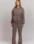 Mocca Latte Zip Up Hoodie