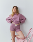 Boxy shorts - rose