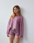 Boxy shorts - rose