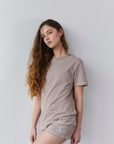 2 Wires tee - mocca